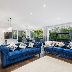 Xmas living room lighting